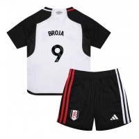 Dres Fulham Armando Broja #9 Domaci za djecu 2023-24 Kratak Rukav (+ kratke hlače)